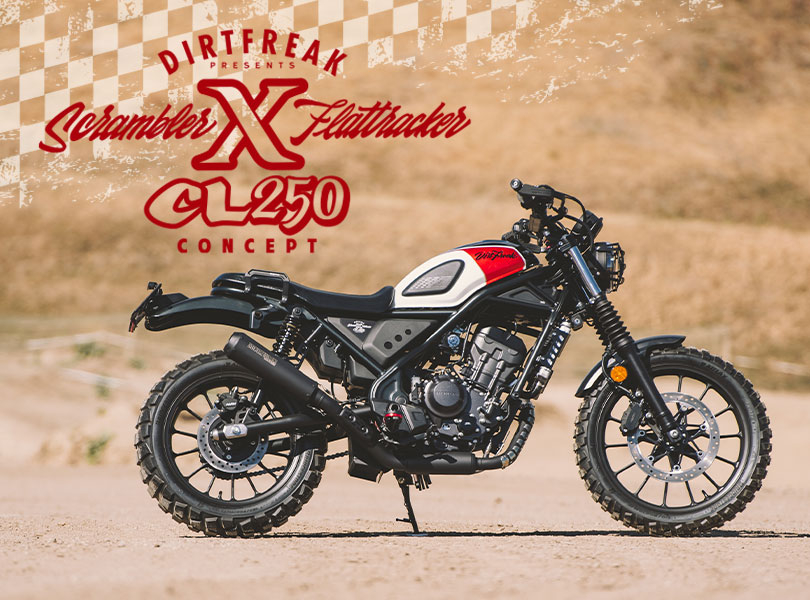 CL250 SCRAMBLER×FLATTRACKER