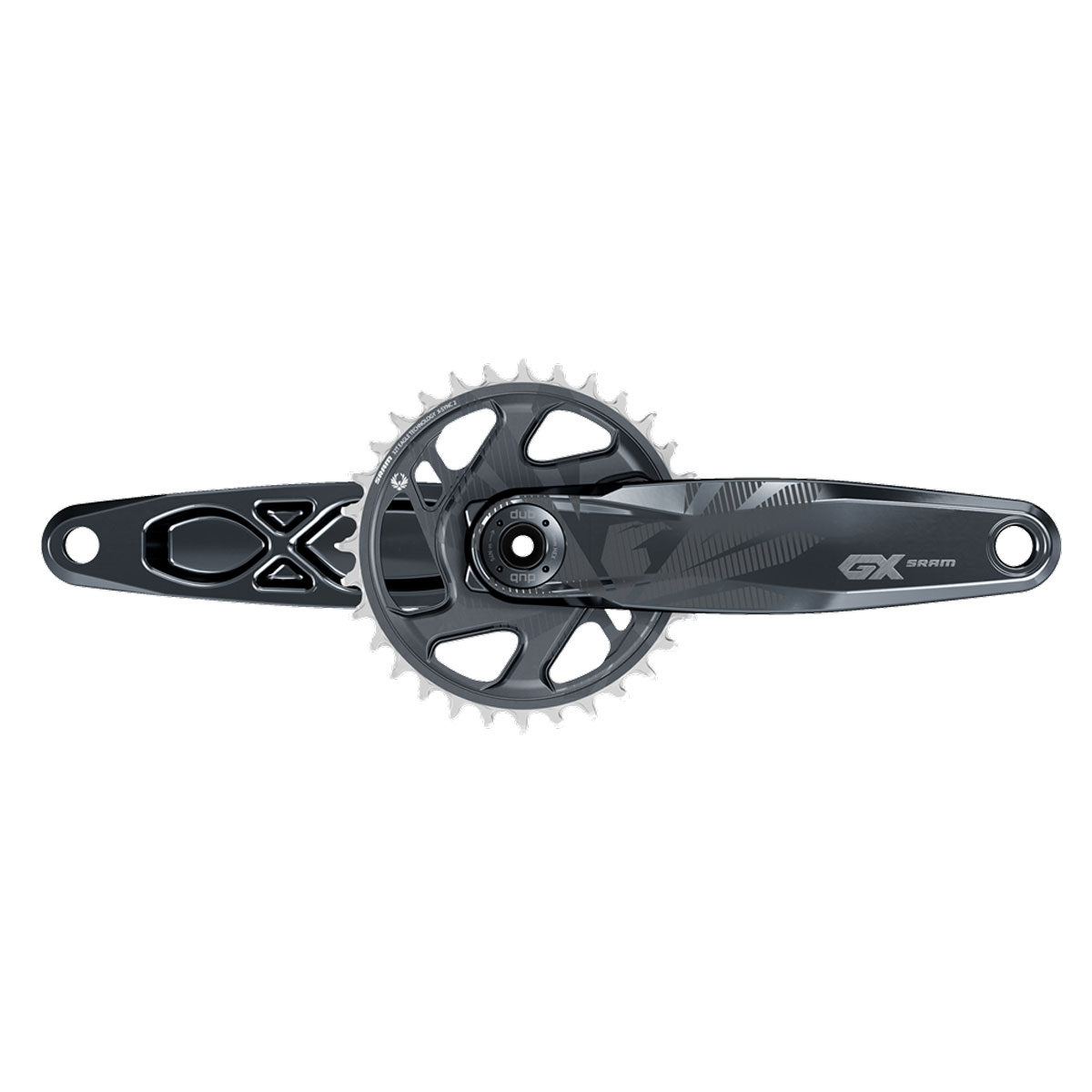 対応チェーンライン55mmSRAM GX eagle crankset CL55 170mm 32T