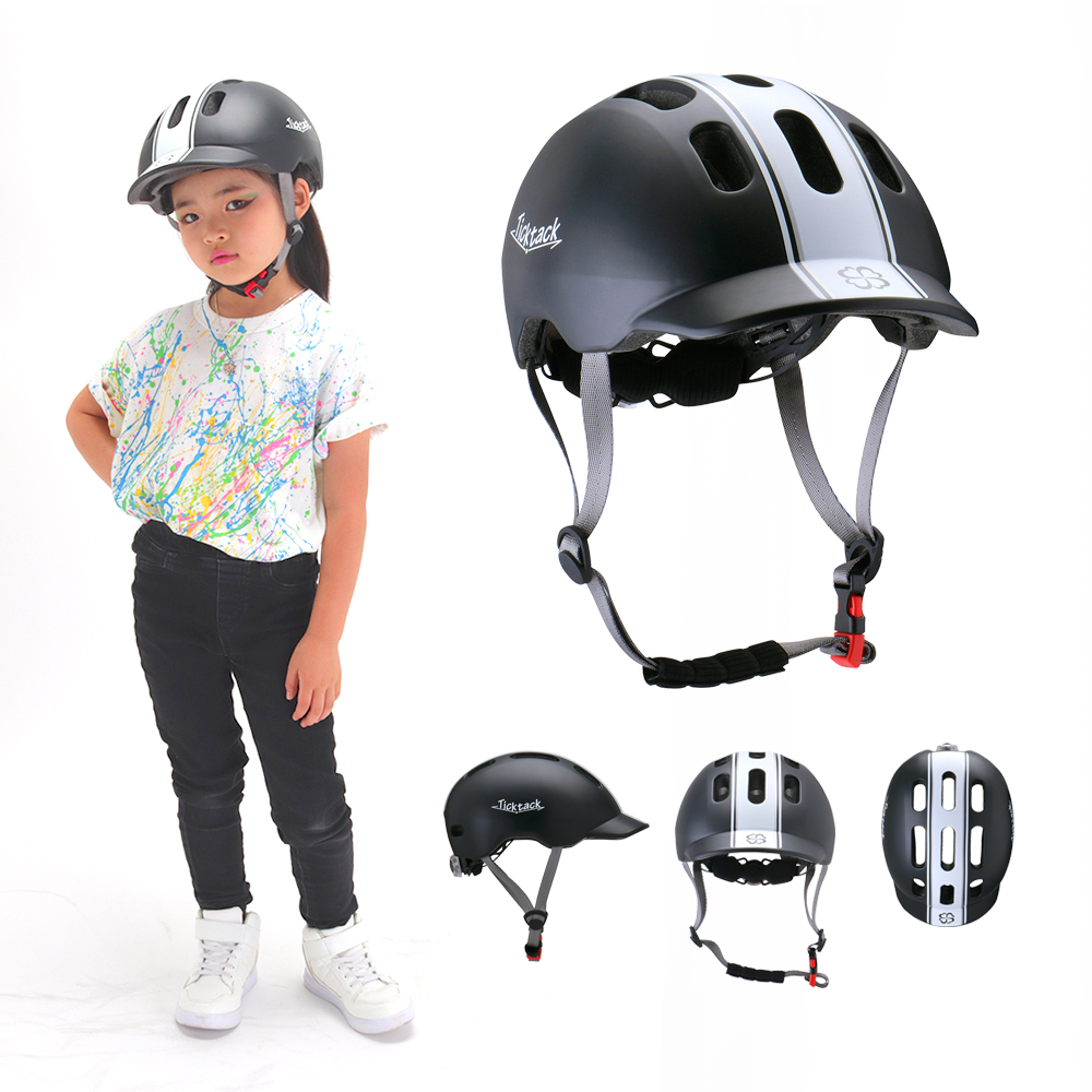 キッズヘルメット ジャストサイズに出会えるかも 日本人にあう幅広設計チックタックヘルメットでアクティビティをおしゃれに楽しむ ヨツバサイクル Ride Hack